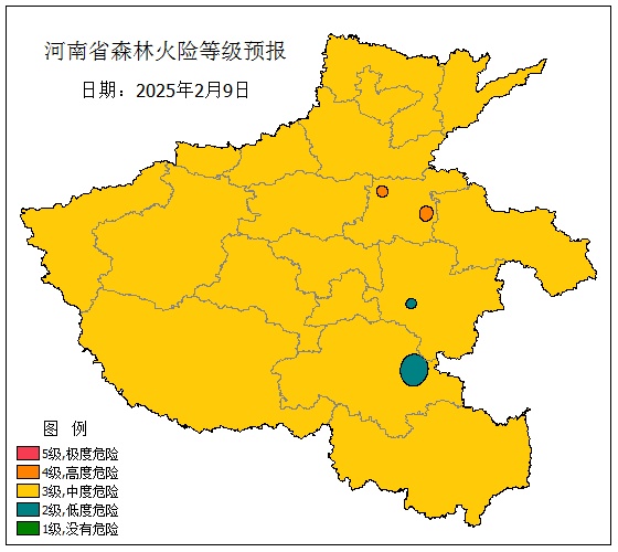 下周二河南多地有雨，局地有雪