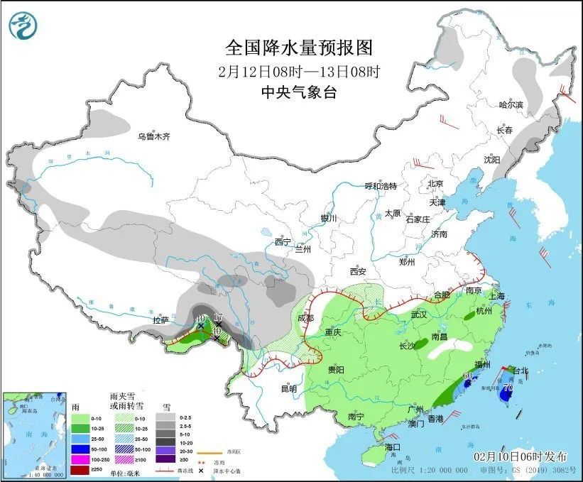 开学首日合肥或迎降雪？安徽将迎多次降水