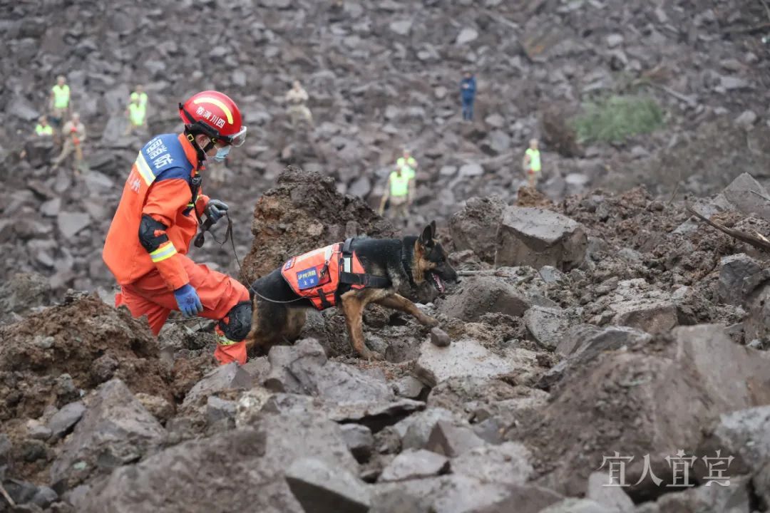 现场直击!宜宾筠连山体滑坡36小时生命救援 现场直击!宜宾筠连山体滑坡36小时生命救援