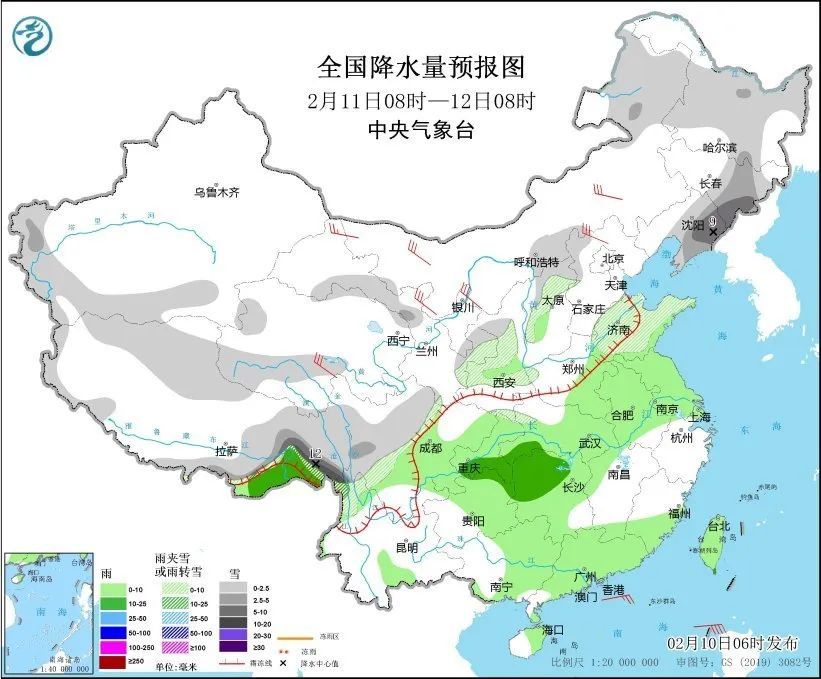 开学首日合肥或迎降雪？安徽将迎多次降水