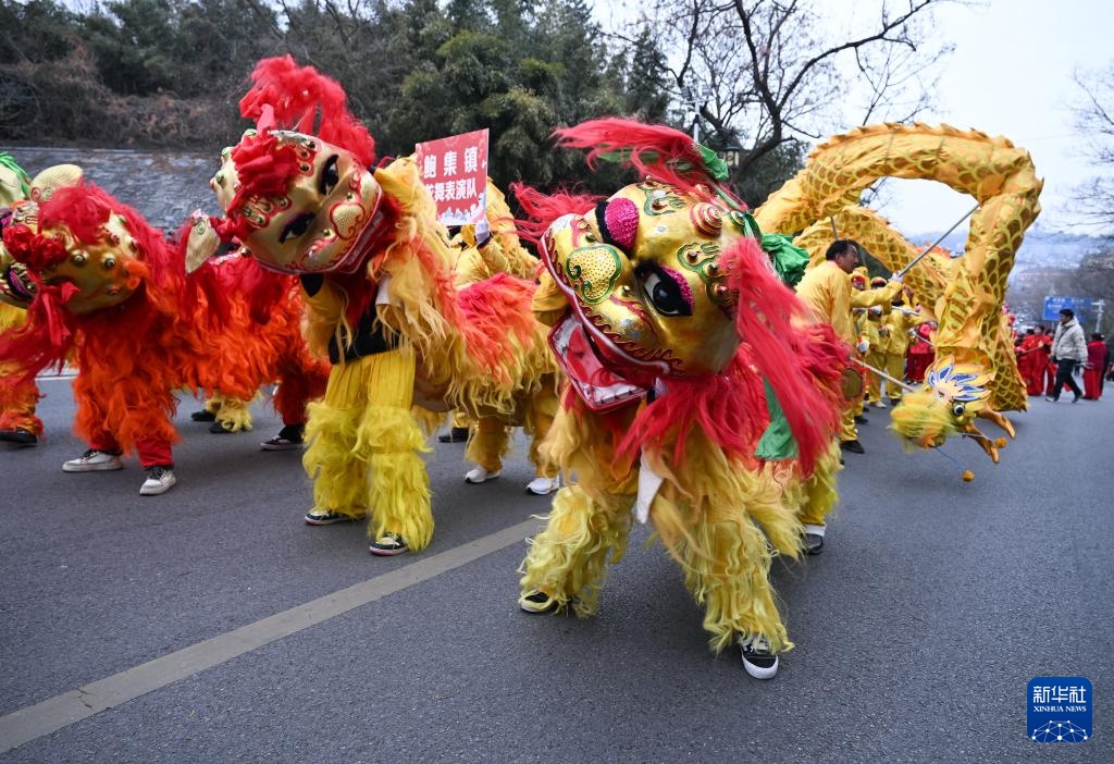 江苏盱眙：民俗展演迎元宵