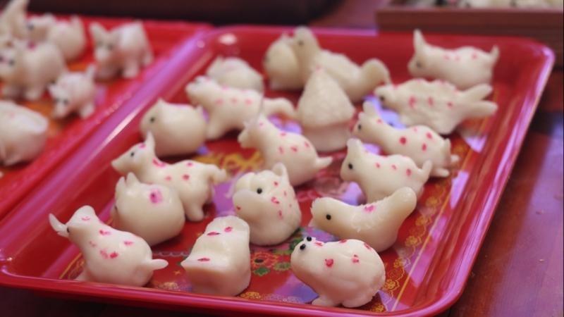 江西都昌：赛灯粑 传统民俗闹元宵