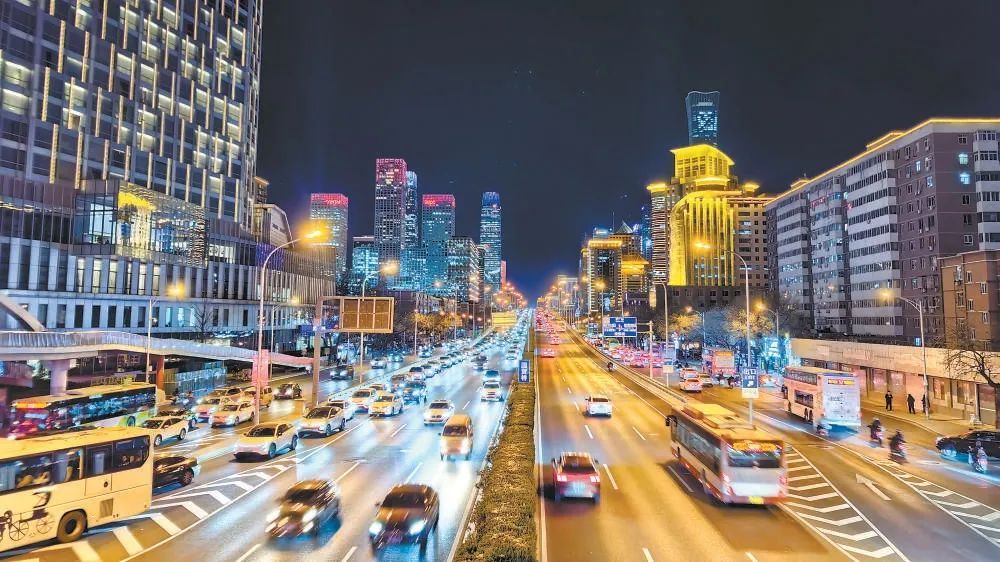 北京三环路景观照明项目启动！“金十字”点亮100%——