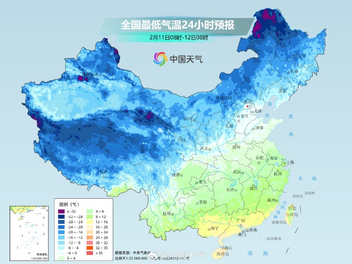 北京今日有降雪!中国气象局:局地降温达10℃ 北京今日有降雪!中国气象局:局地降温达10℃