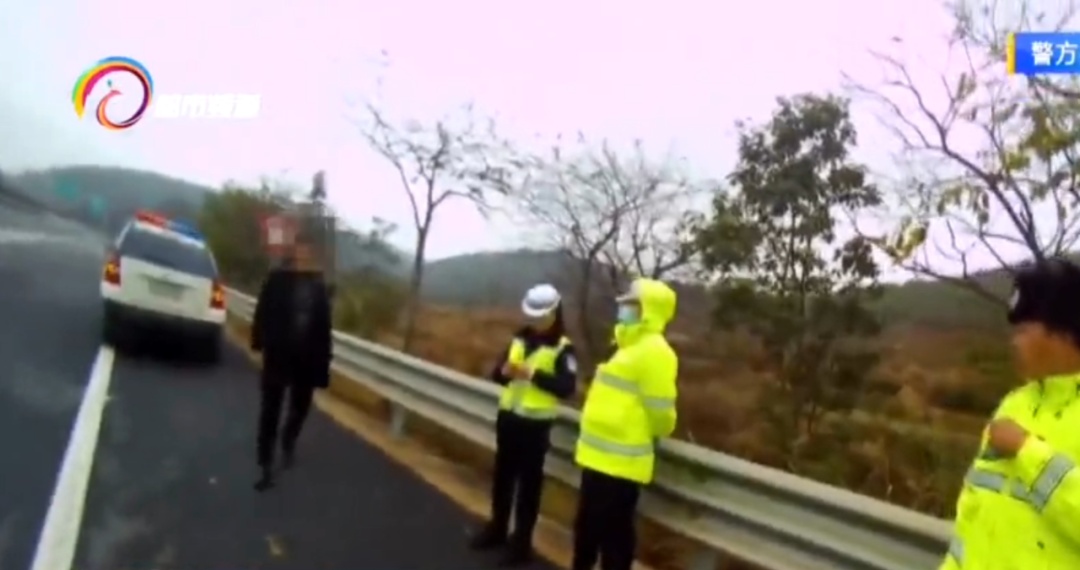 太离谱！孩子高速上被赶下了车，父亲：都怪手机……