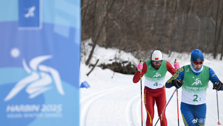 中国队越野滑雪男子4×7.5公里接力夺金 中国队越野滑雪男子4×7.5公里接力夺金