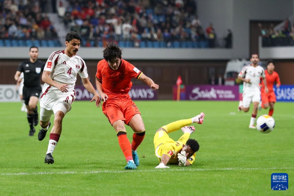 U20亚洲杯：中国队胜卡塔尔队