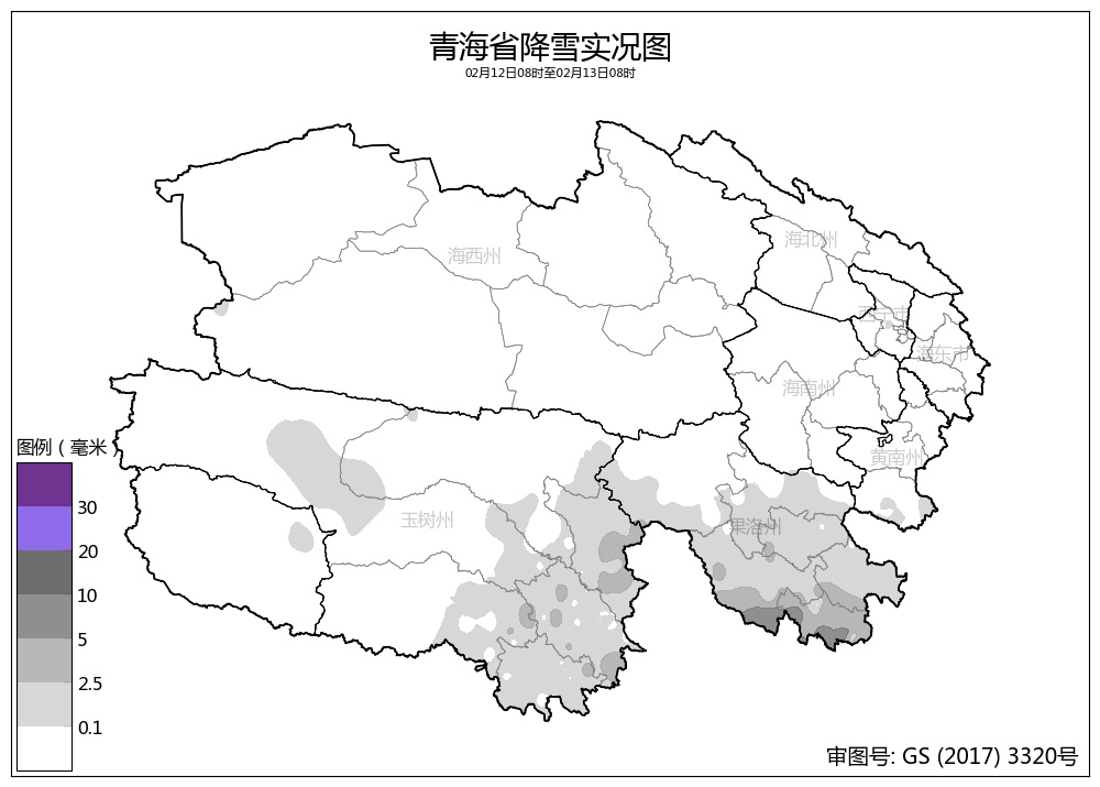 今夜，青海部分地区有大雪！