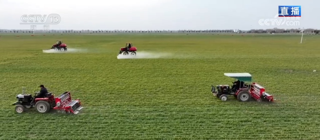 新技术、新科技助力小麦春管 智能设施为夏粮丰收按下“确定键” 新技术、新科技助力小麦春管 智能设施为夏粮丰收按下“确定键”