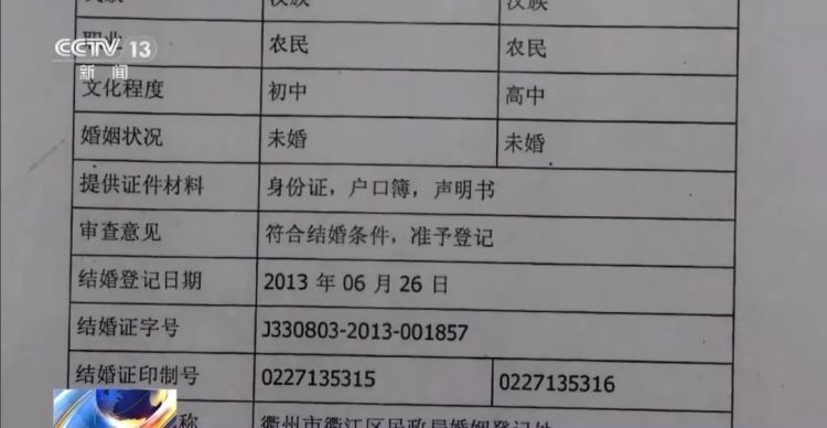 她第一次走进民政局，却被告知已有6次婚姻记录