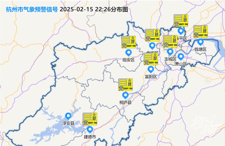 20℃！浙江多云、阵风，部分地区有大雾，注意出行安全！降温、降水、降雪都在路上了