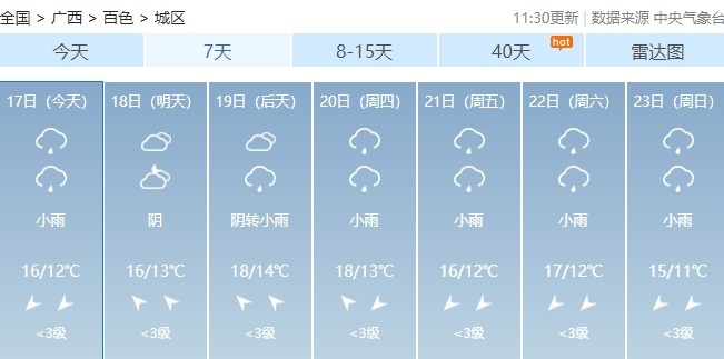 局地将迎中到大雨!广西本周继续潮!潮!潮! 局地将迎中到大雨!广西本周继续潮!潮!潮!