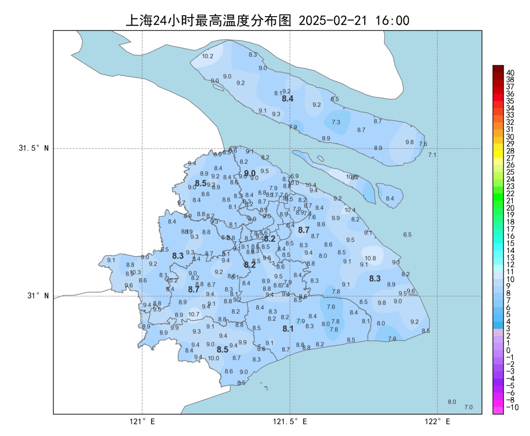 周末雨水卷土重来，上海这波降温终于要收尾了！下周温暖回归或突破18℃