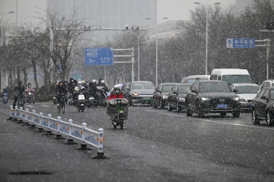 石家庄下雪了！小雪+雨夹雪！河北未来三天……