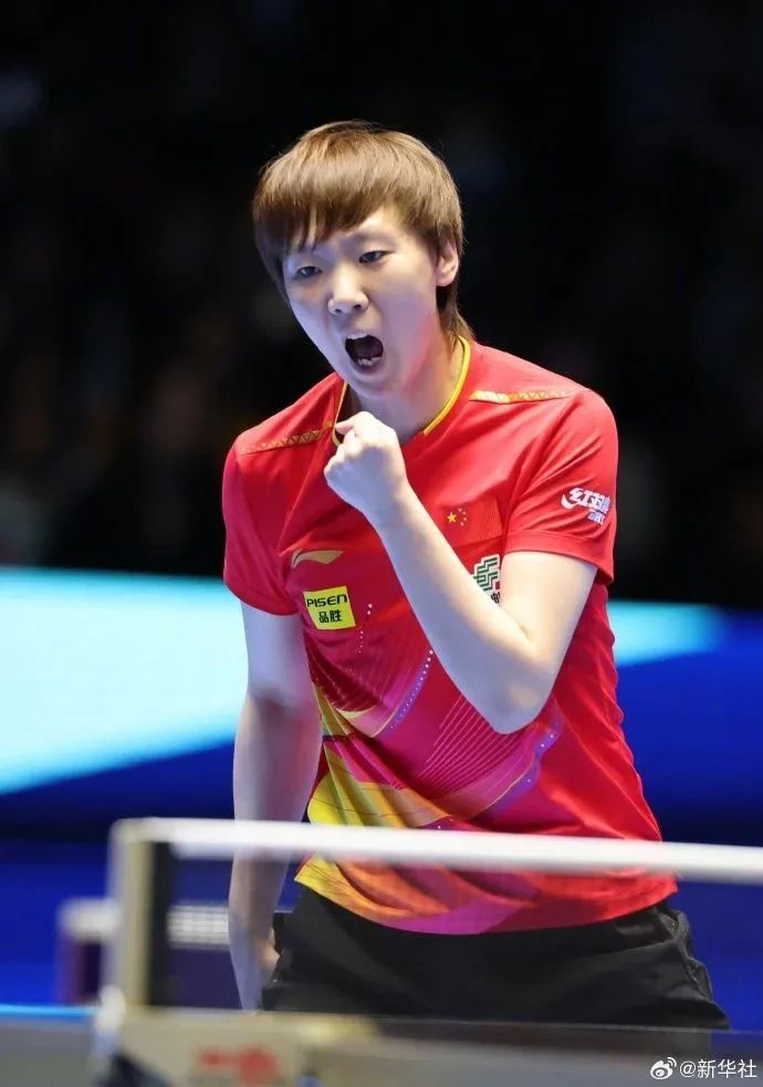 王曼昱4比0战胜孙颖莎，夺冠！