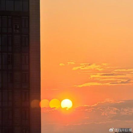 千呼万唤，成都太阳赏脸了！