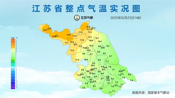 大回暖即将开启！江苏接下来的天气...