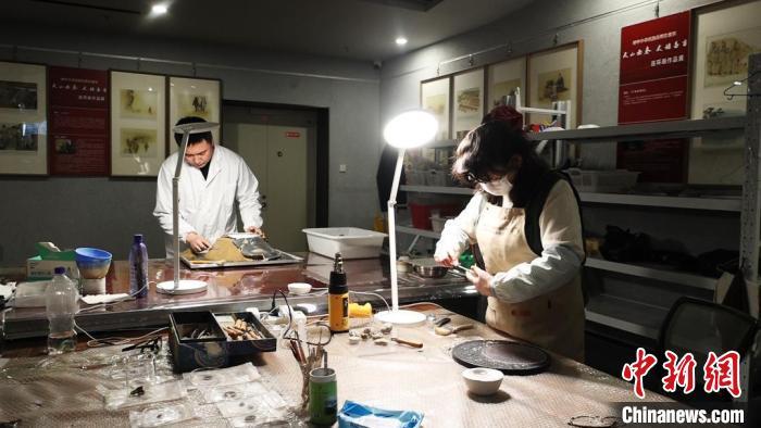 北庭故城遗址已累计修复各类文物110件 北庭故城遗址已累计修复各类文物110件