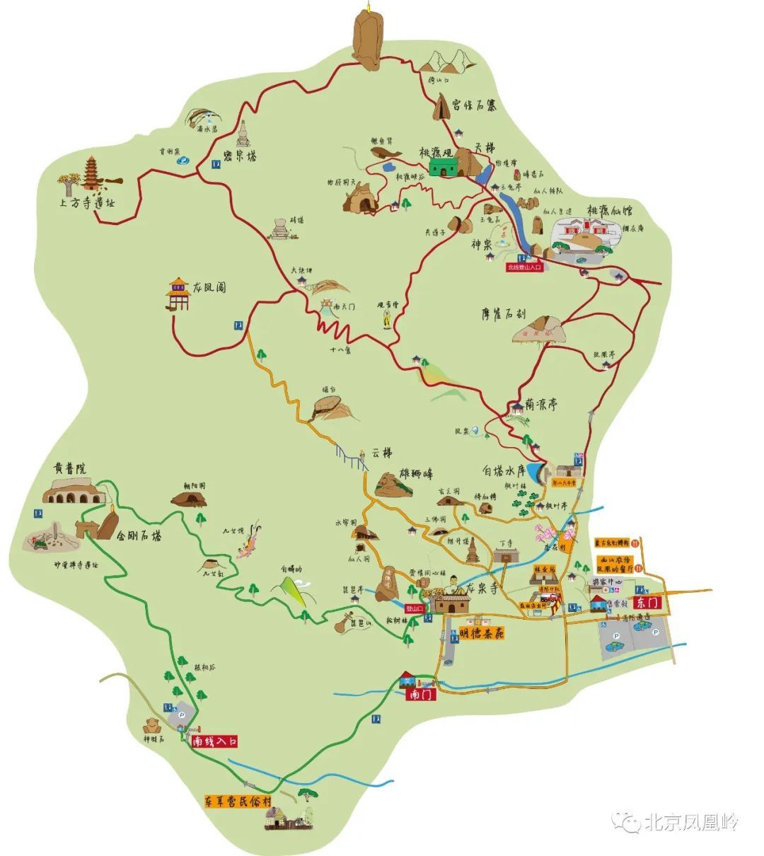 狠狠治愈！春天就要来北京爬这些山！网友：爬着爬着就忘了