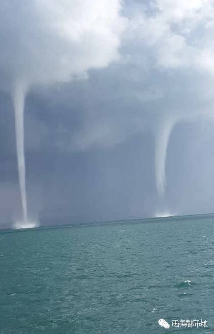 青海湖为何频现“龙吸水”？