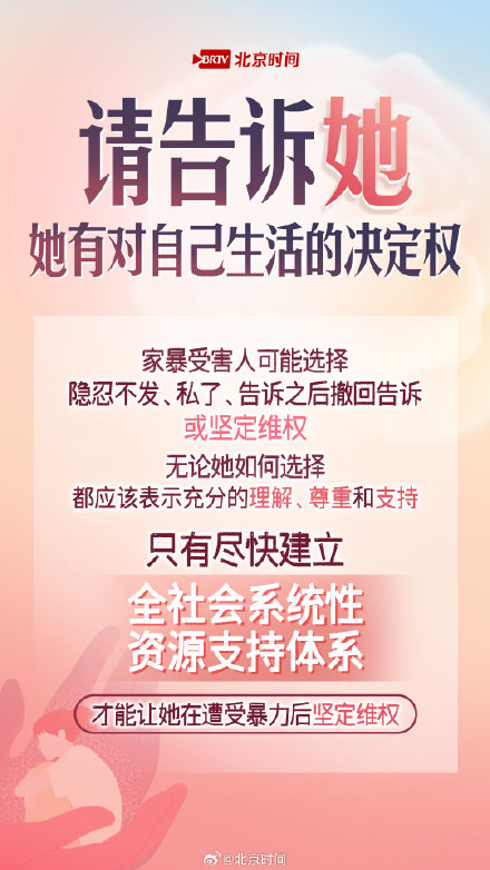 反家暴她需要知道这些 ！关键时刻能救命