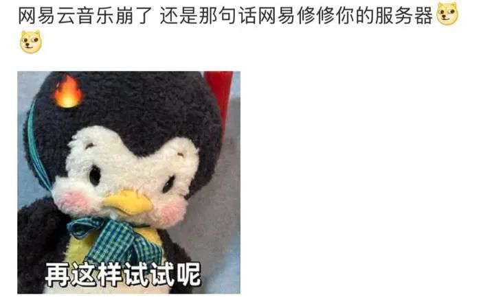 网易云崩了！补偿方案公布→