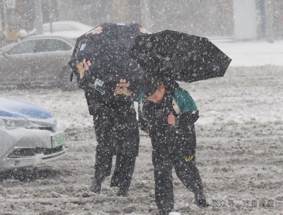 济南降雪已达大暴雪量级，山东超百个高速公路收费站已封闭