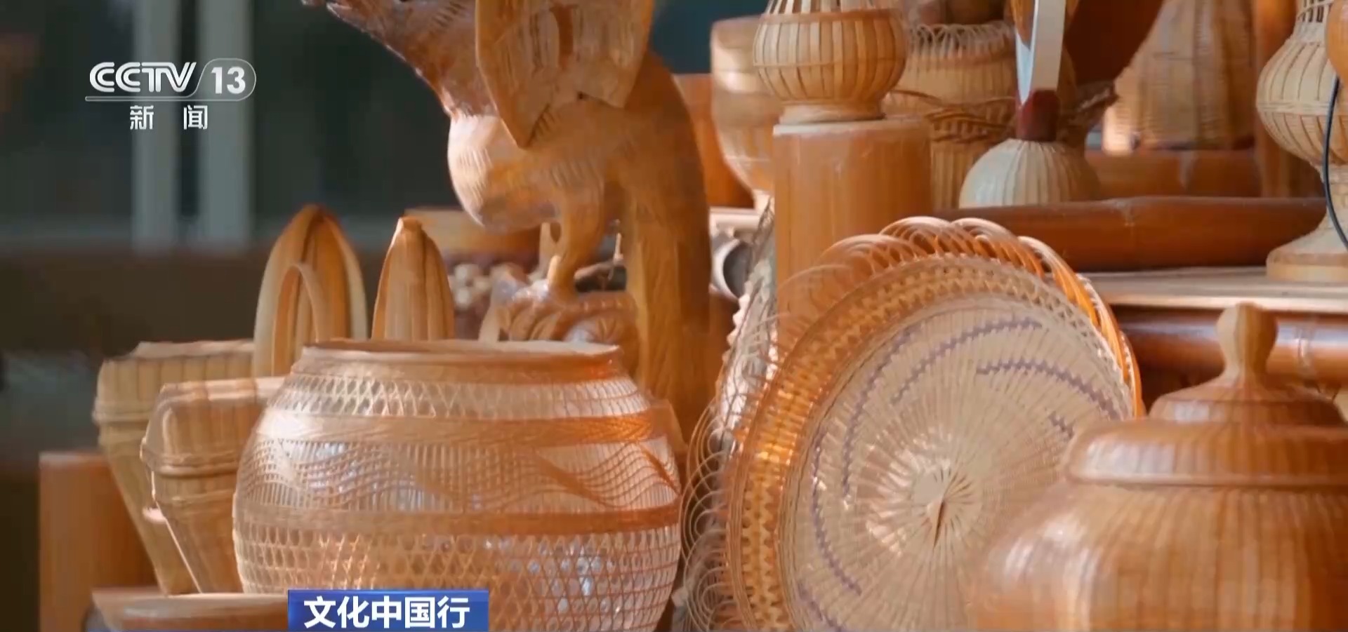 指绕竹间显匠心 被道明竹编技艺惊艳到了 指绕竹间显匠心 被道明竹编技艺惊艳到了