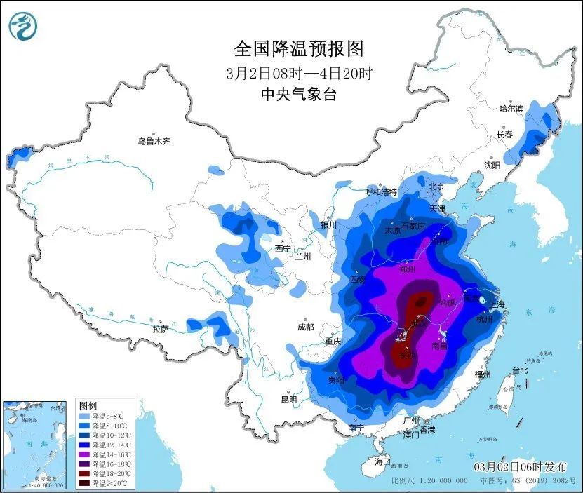 寒潮大举南下，广西将有8级雷暴大风或冰雹天气