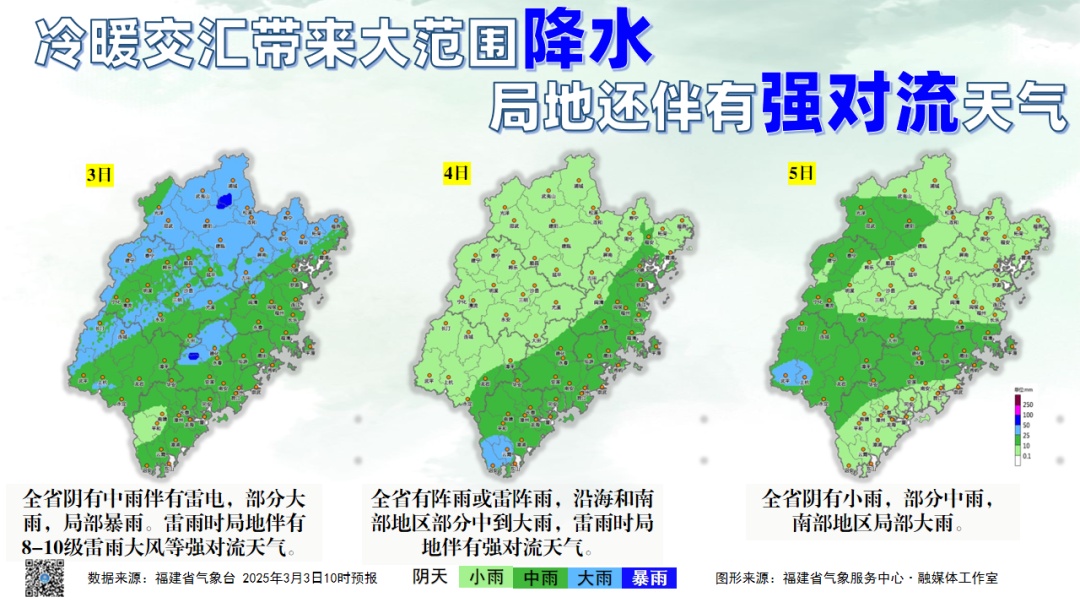 刚刚！福建下冰雹了！橙色预警！强对流天气即将来袭！