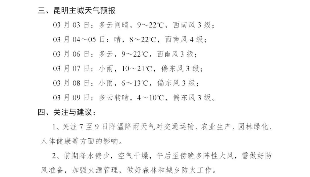 局地或降超14℃！云南将迎来新一轮大范围降温降雨……