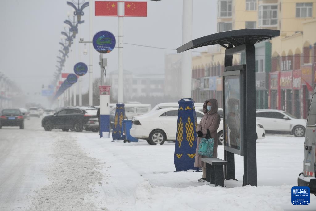 内蒙古锡林郭勒盟迎来降雪
