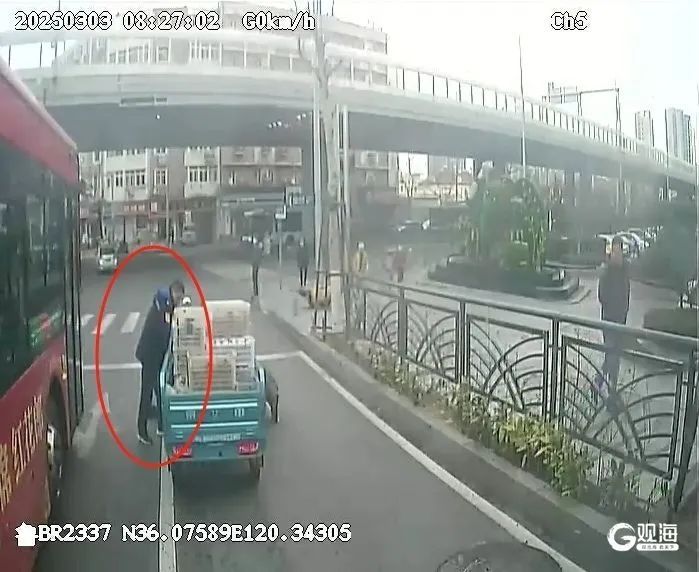 事发青岛早高峰时段！这一幕，网友围观！张叶，你出名了！