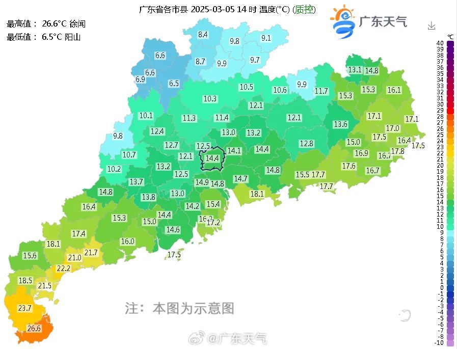 气温速降！冷空气持续补充，广东湿冷持续至→