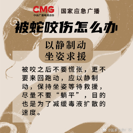被蛇咬了怎么办 医生：毒蛇冬眠后毒性更强
