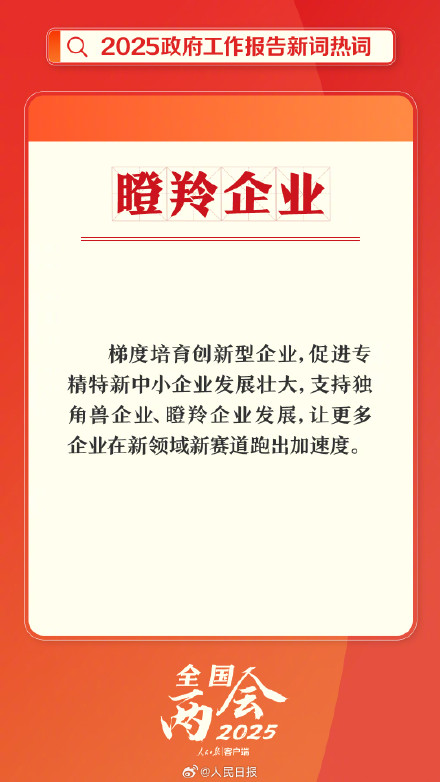 划重点！政府工作报告提到这些新词热词