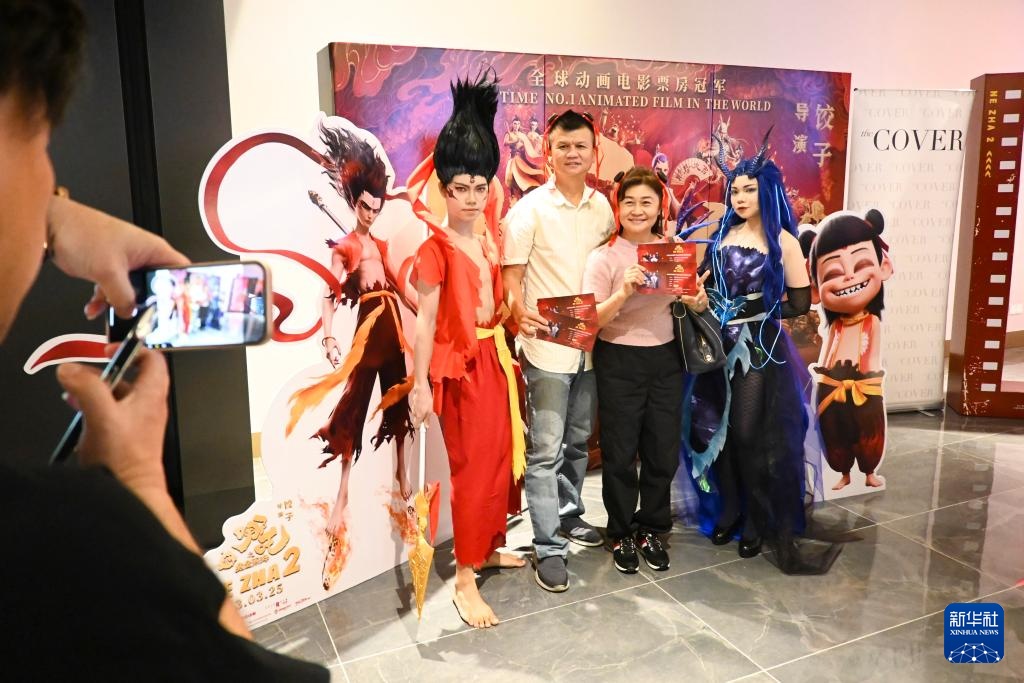 《哪吒之魔童闹海》在马来西亚首映 《哪吒之魔童闹海》在马来西亚首映