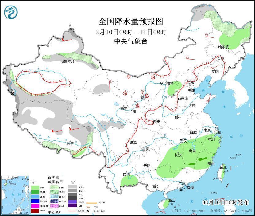 甘肃内蒙古等地沙尘天气来袭 明日东北地区雨雪天气增强