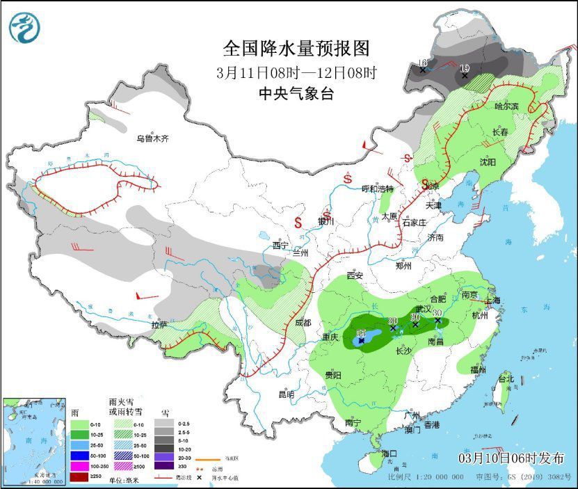 甘肃内蒙古等地沙尘天气来袭 明日东北地区雨雪天气增强