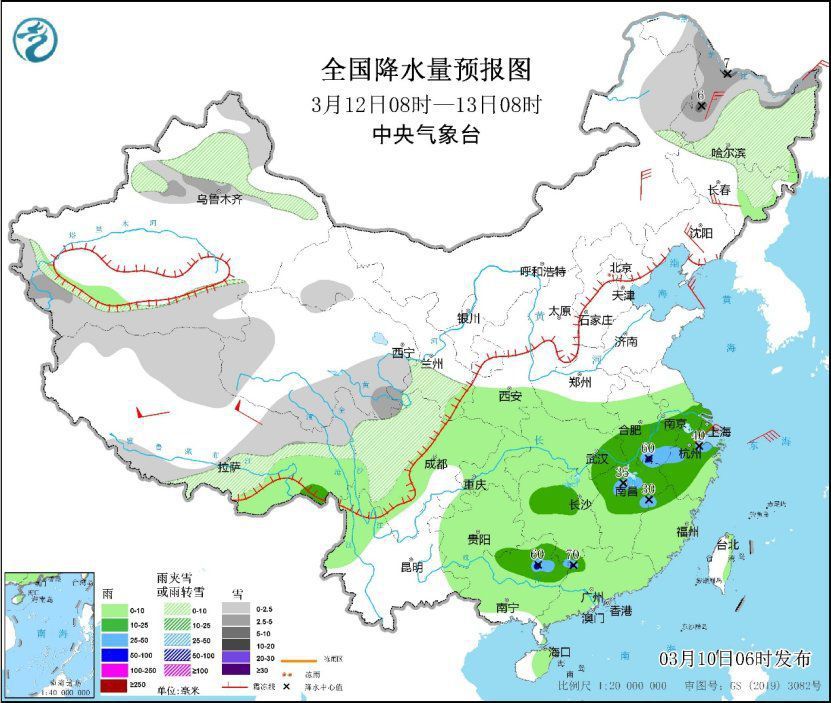 甘肃内蒙古等地沙尘天气来袭 明日东北地区雨雪天气增强