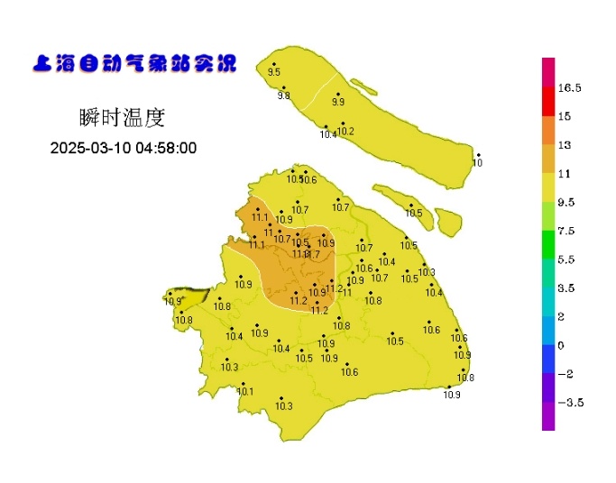 上海最新预报！今晚或有大雾，明天气温冲高20℃后又降温，这三天降水明显→