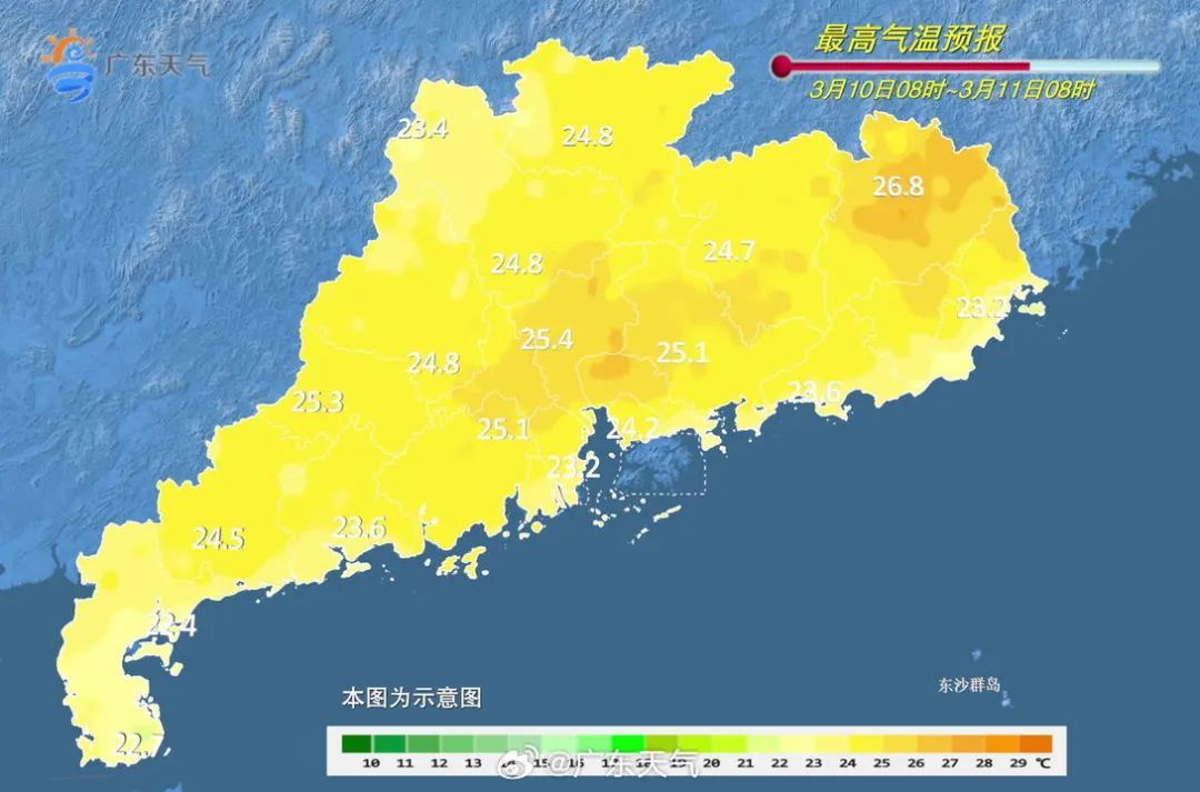 回南天又来！广东温度湿度齐升