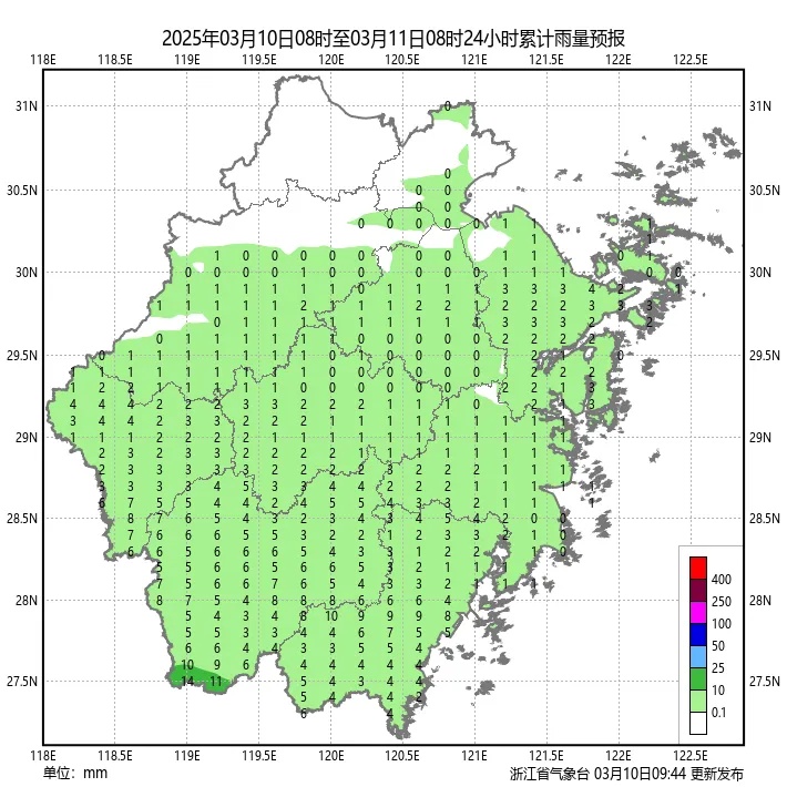 暴跌14℃，即将大跳水！浙江雨也来了