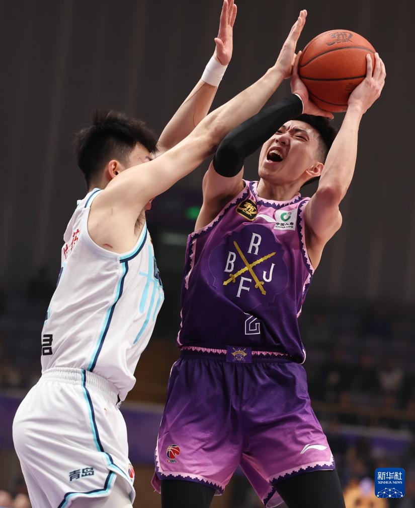 CBA常规赛：北京控股胜青岛国信制药