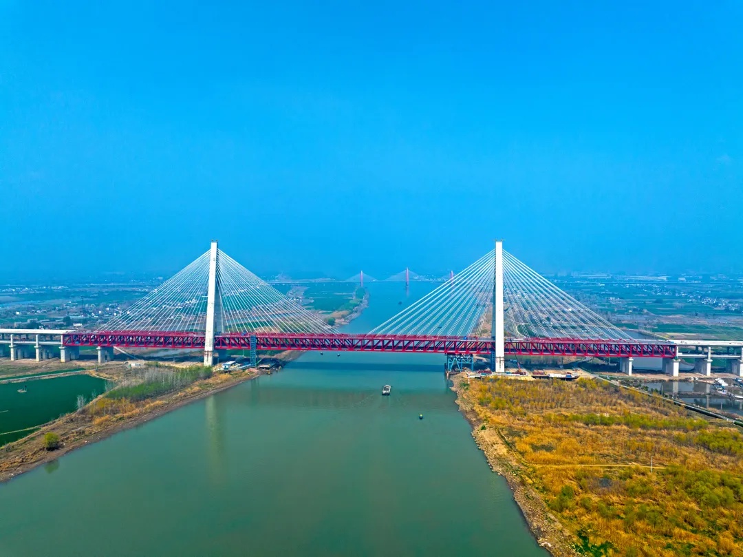 马鞍山长江公铁大桥,最新进展! 马鞍山长江公铁大桥,最新进展!