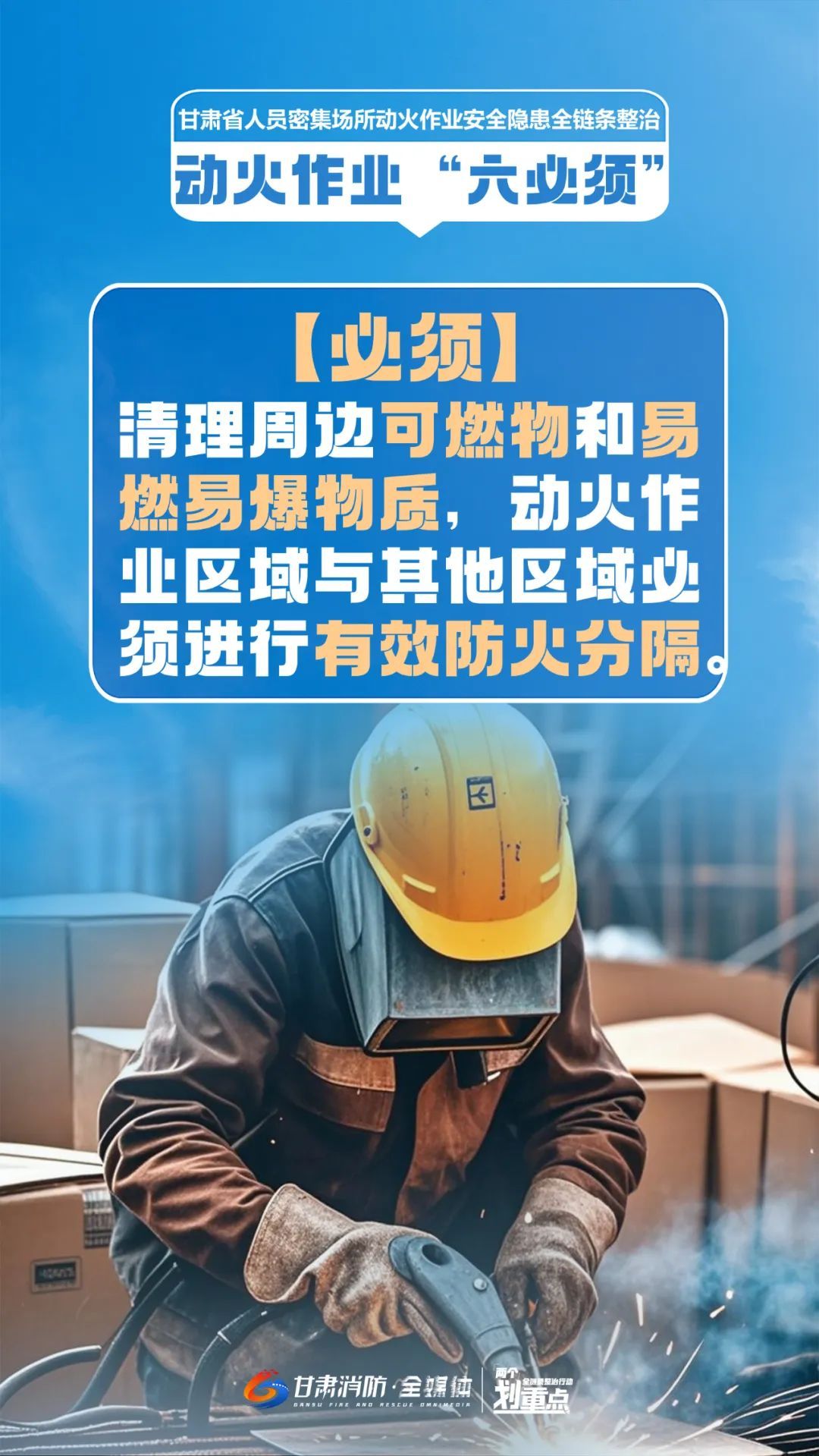 动火作业，“六必须”要严守！