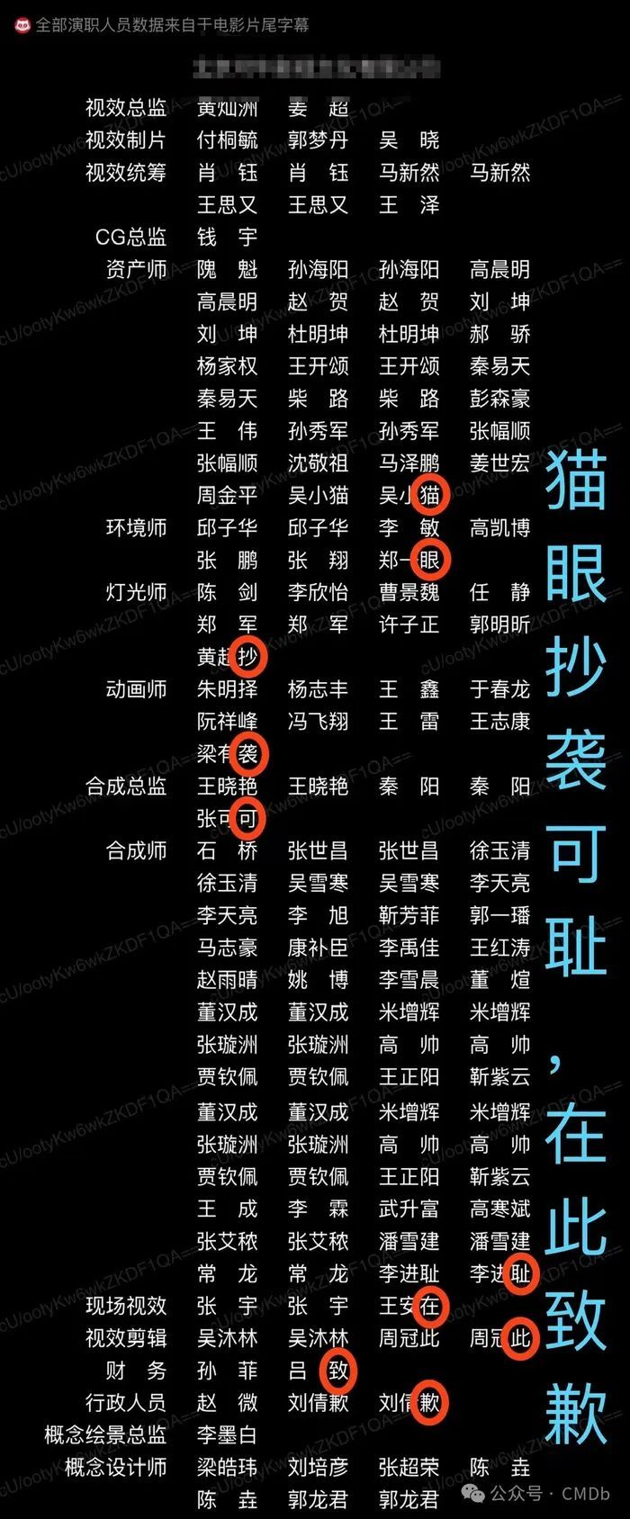 承认抄袭！官方致歉！