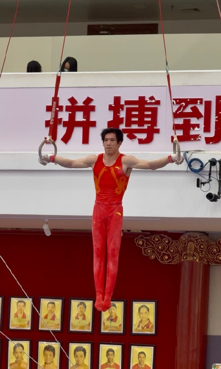 国家体操男队难新动作测验展现冬训阶段性成果