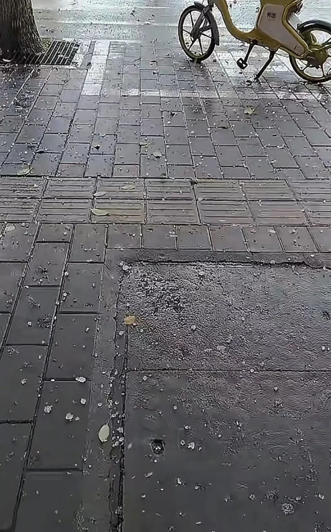 刚刚!江西下冰雹了 刚刚!江西下冰雹了