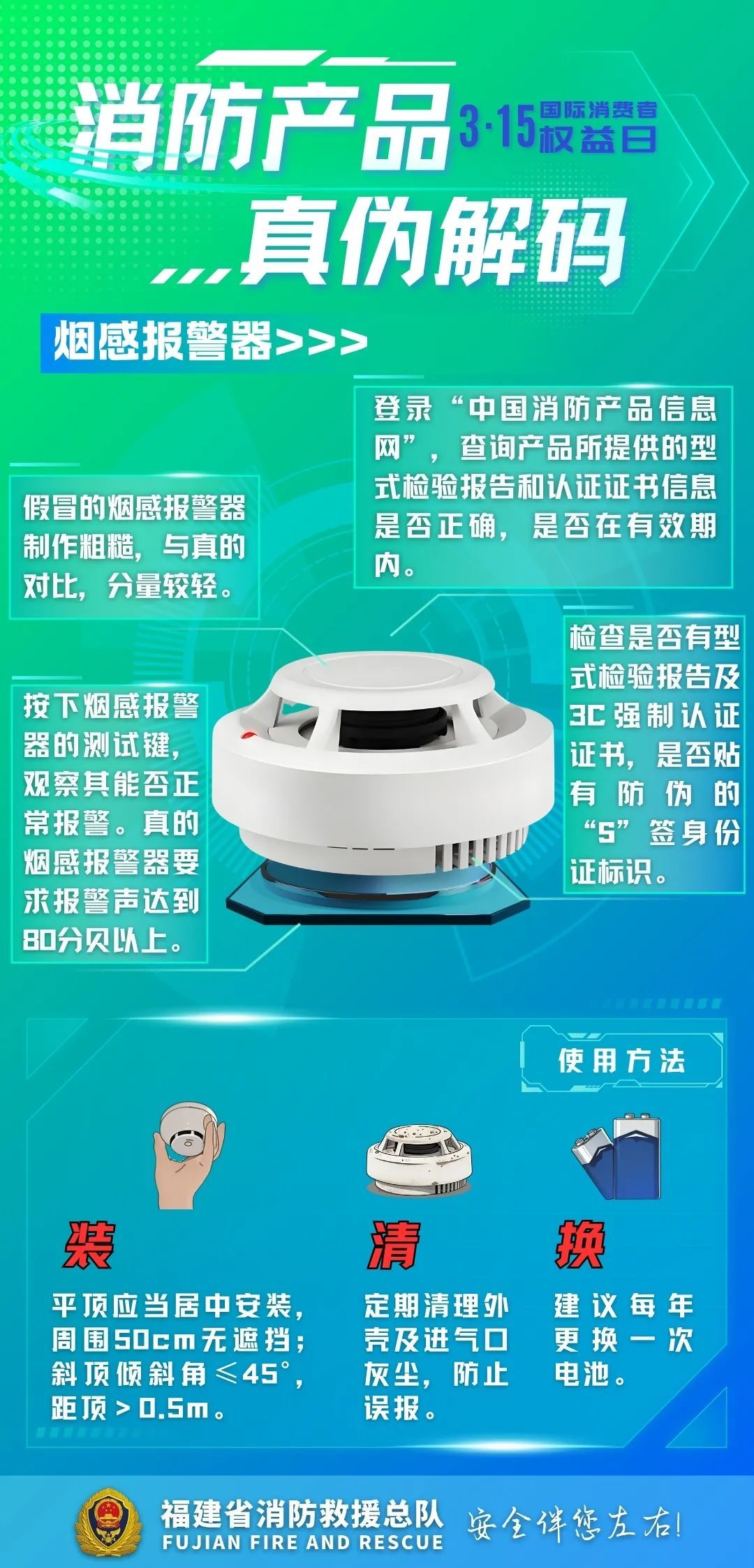 “骗假”不留，居家消防产品真伪大揭秘！